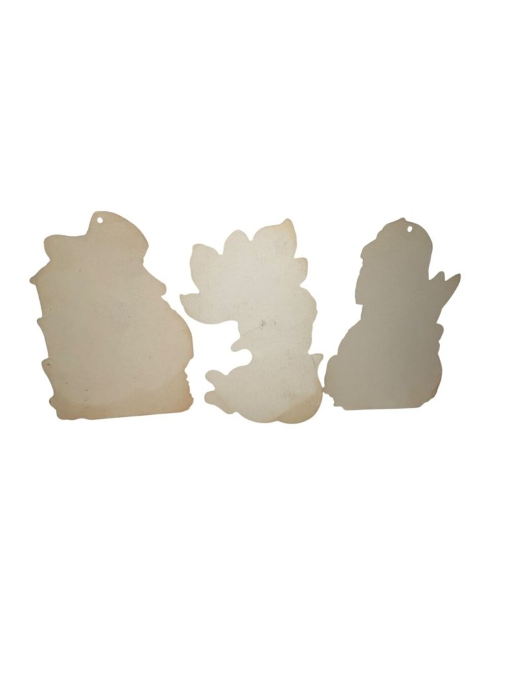 Vintage Hallmark Cards Cut Out Wall Decor Fall Autumn Thanksgiving Pilgrim - Picture 10 of 10